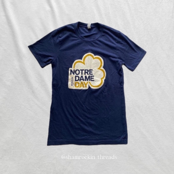 Notre dame shamrock shirt - Picture 1 of 8